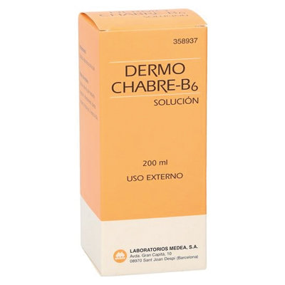 DERMO CHABRE B6 SOLUCION 200 ML.