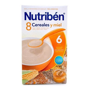 NUTRIBEN 8 CEREALES MIEL 300 G.