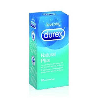 DUREX EASY ON NATURAL PLUS 12 UNID