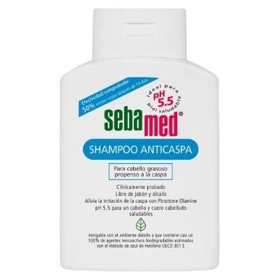 SEBAMED CHAMPU ANTICASPA GRASA 200 ML.