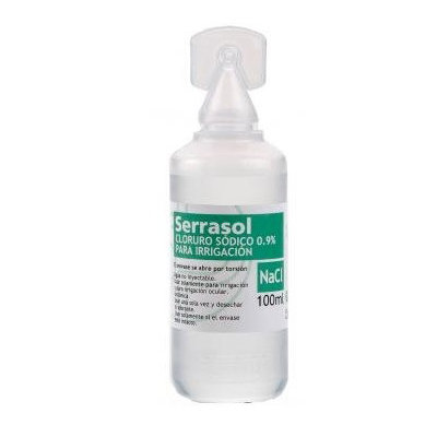 CLORURO SODICO SERRASOL 0,9% IRRIG 100ML