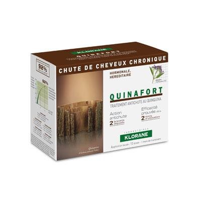 KLORANE QUINAFORT ANTICAIDA HOMBRE 12AMP