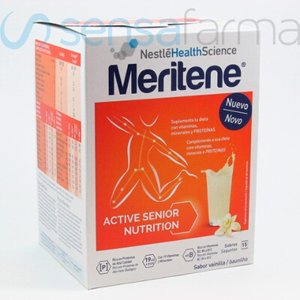 MERITENE POLVO VAINILLA 15 SOBRES
