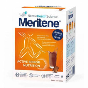 MERITENE POLVO CHOCOLATE 15 SOBRES