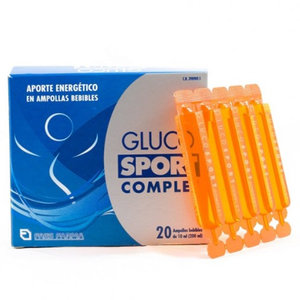 GLUCOSPORT COMPLET 20 AMP. BEBIBLES 10 M