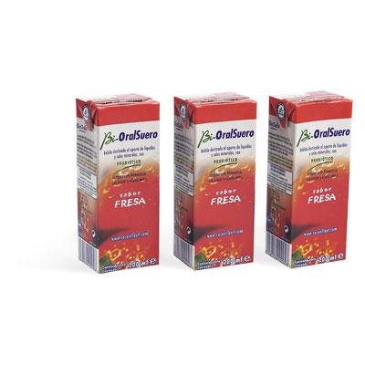 BIORALSUERO SABOR FRESA BRIKS 2x330ML