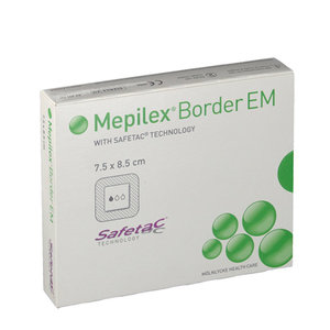 MEPILEX BORDER EM FLAS 7,5x8,5 3A 281440