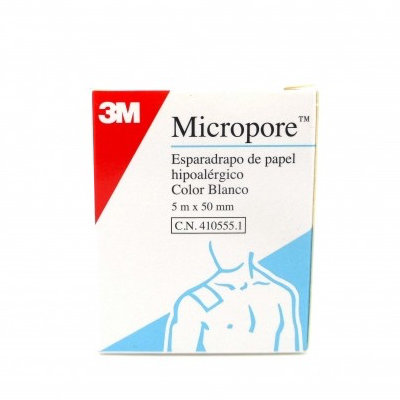 ESPARADRAPO MICROPORE BLANCO 5X5