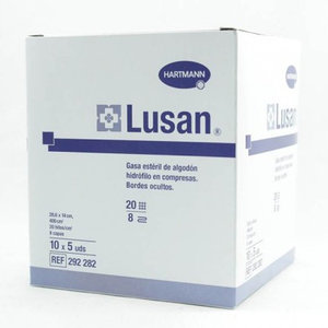 COMPRESAS GASA ESTERIL LUSAN 50 UND