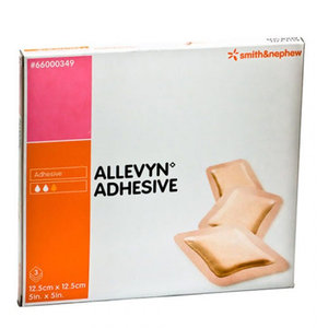 ALLEVYN ADHESIVE APOSITO 12,5X12,5CM 3U