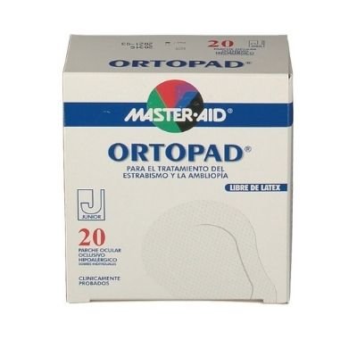 PARCHES OCULARES ORTOPAD JUNIOR 20 UD