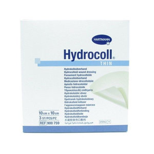 HYDROCOLL THIN 10X10 CM. 3 APOSITOS