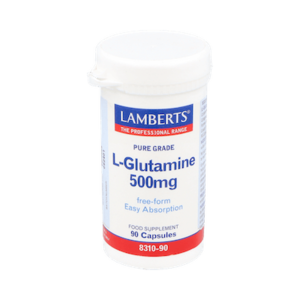 L-GLUTAMINA 500 MG 90 CAPSULAS LAMBERTS