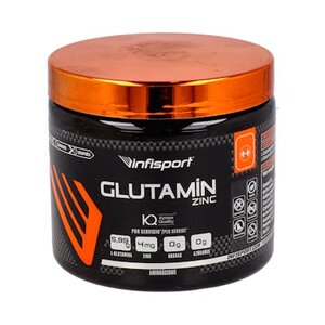 GLUTAMINA + ZINC 300 GR POLVO INFISPORT