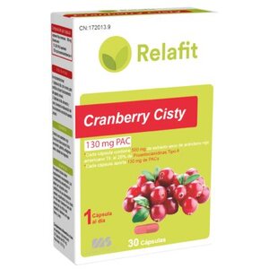 RELAFIT MS CRANBERRY CISTY 30 CAPSULAS
