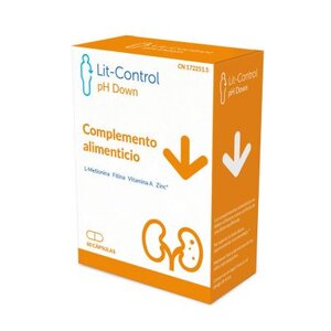 LIT-CONTROL PH DOWN 60 CAPSULAS