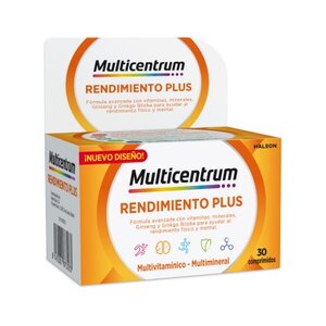 MULTICENTRUM PLUS GINSENG GINGKO 30 COMP