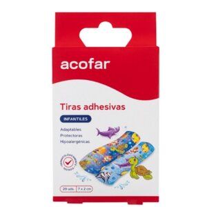ACOFAR TIRAS INFANTILES OCEAN 20U