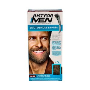 JUST FOR MEN BARBA BIGOTE CASTAÑO OSCURO