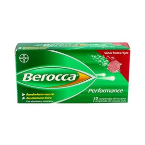 BEROCCA PERFORMANCE FRUTOS ROJOS 30C EFE