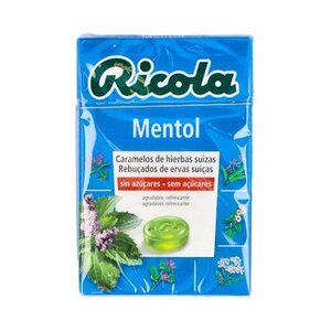 RICOLA CARAMELOS S/A MENTOL 50 G.