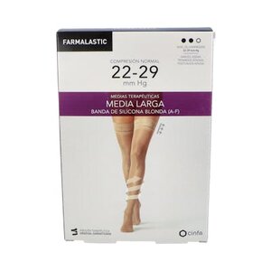 MEDIA LARGA FARMALASTIC CAMEL BLONDA RP.