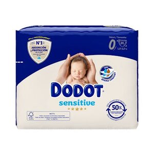 DODOT SENSITIVE R NAC 0 HASTA 2.5KG 24UD