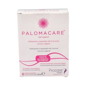 PALOMACARE GEL VAGINAL MONOD 6 CANUL 5ML
