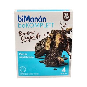 BIMANAN SNACK BOMBON CRUJIENTE 4 BARRITA