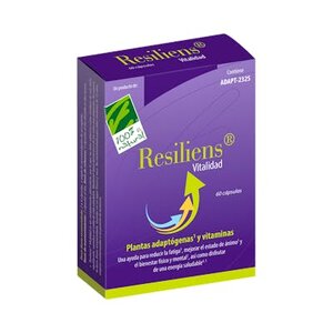 RESILIENS VITALIDAD 60CAPS  100% NATURAL