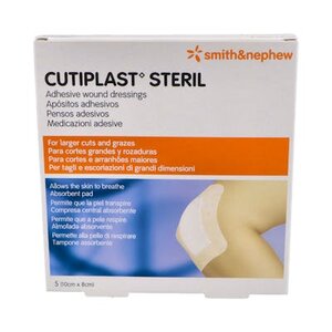CUTIPLAST STERIL 10X8 5 APOSITOS