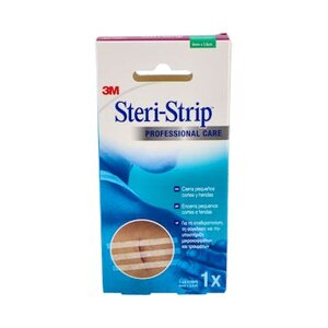 STERI STRIP SUTURA ADHESIVA 38 MM X 6 MM