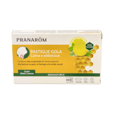 AROMAFORCE PASTILLAS GARGANTA MIEL 24 UD