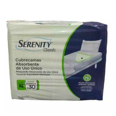 EMPAPADOR SERENITY CLAS 60X90 SUPER 30U