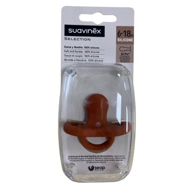 SUAVINEX CHUPETE TODOSILIC FISIOLO 6-18M