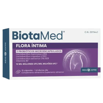 BIOTAMED FLORA INTIMA 15 CAPS