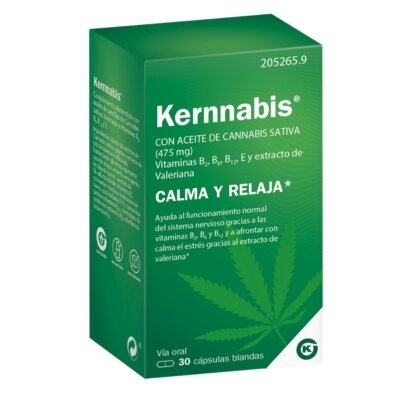 KERNNABIS 30 CAPSULAS BLANDAS EFP
