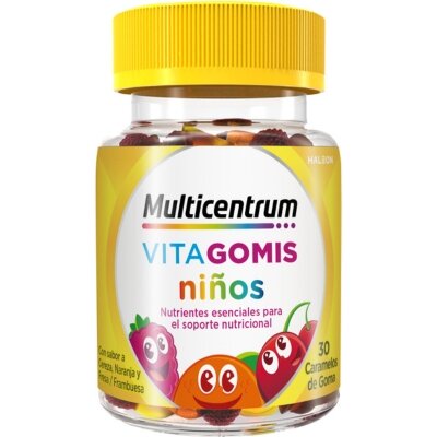MULTICENTRUM VITAGOMIS NIÑO 30 C