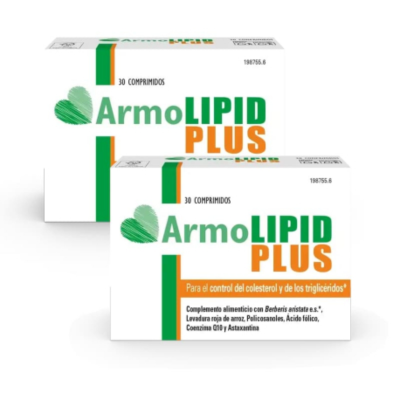 ARMOLIPID PLUS 30 COMP DUPLO (20% 2ªUD)