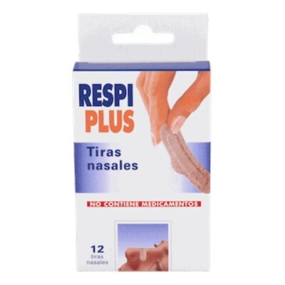 RESPIPLUS TIRAS NASALES 12 UDS