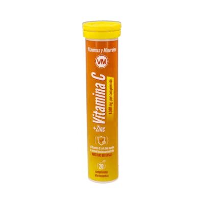 VITAMINA C+ZINC 20 TABLETAS YNSADIET