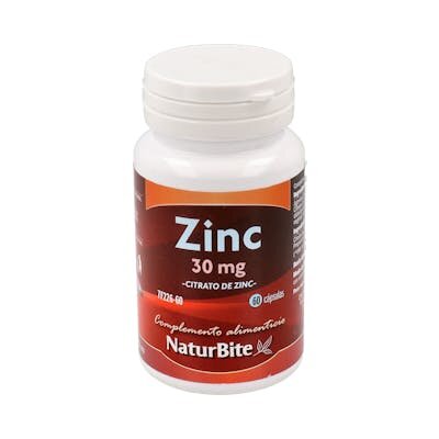 CITRATO DE ZINC 30MG 60CAPS NATURBITE