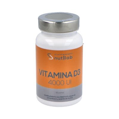 VITAMINA D3 60 PERLAS 4000 UI NUTILAB