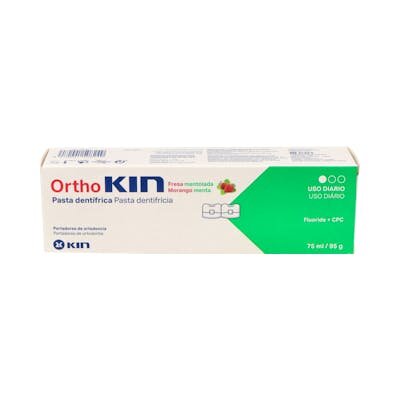 ORTHOKIN FRESA MENTOLADA PASTA 75 ML