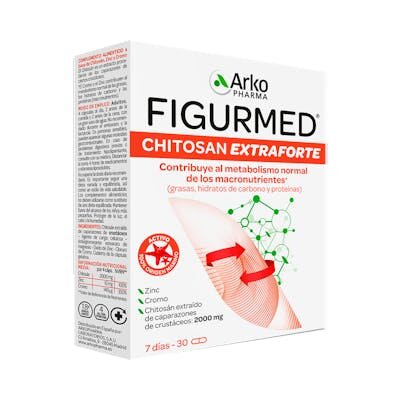 ARKODIET CHITOSAN EXTRAFOR  30CAP 2000MG