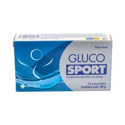 GLUCOSPORT  2,5 GRAMOS 24 TABLETAS