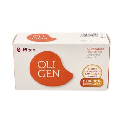OLIGEN DHA 80% 60CAPS BLISTER IFIGEN