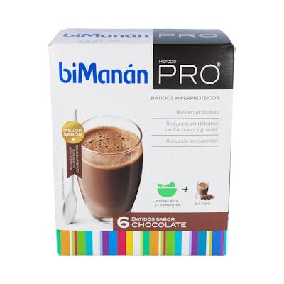 BIMANAN PRO BATIDO DE CHOCOLATE 6UX30GR