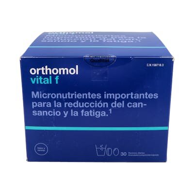 ORTHOMOL VITAL F 30 SOBRES GRANULADO