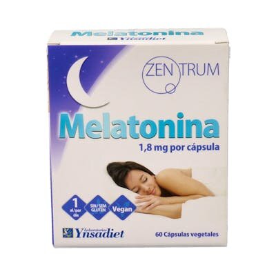 ZENTRUM MELATONINA 60 CAP YNSADIET
